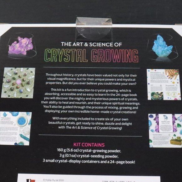 2pc Bundle Lot KidzLabs Geode Art & Science of Crystal Growing Experimental Kits - Picture 7 of 9